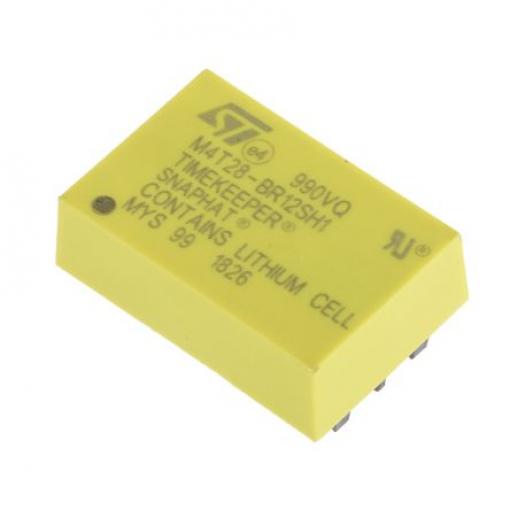 STMicroelectronics IO záložní baterie M4T28-BR12SH1 LiCF 2.8 V 2.8 V, počet kolíků: 4 kolíkový, SNAPHAT
