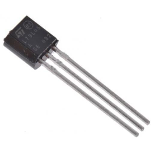 STMicroelectronics Regulátor napětí L79L05ACZ -30V TO-92, počet kolíků: 3 kolíkový