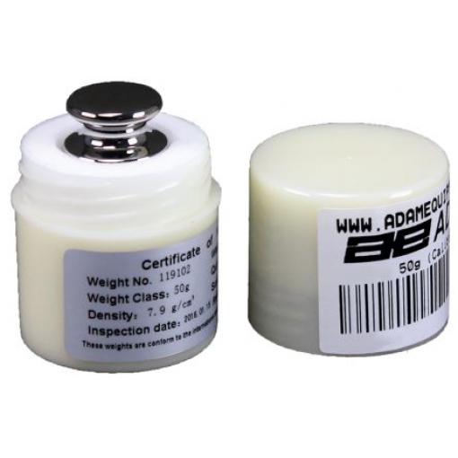 Adam Equipment Co Ltd, 50 g Kontrolní závaží 50 g pro váhy, Třída F1
