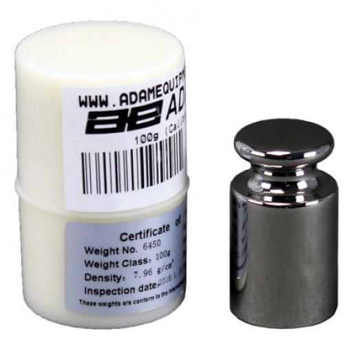 Adam Equipment Co Ltd, 100 g Kontrolní závaží 100 g pro váhy, Třída F1