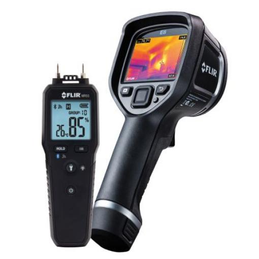 Termokamera s WiFi, přesnost: ±2 %, ±2 °C (±3.6 °F) FLIR E8 XT Automatické snímání na kameře, typ rozhraní: Wi-Fi, USB