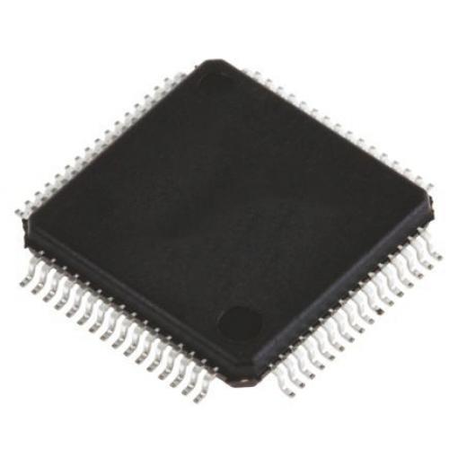 Renesas Electronics Mikrokontrolér R5F5651EDDFM#30 32 bit RXv2 120 MHz 2MB Blesk 640 kB RAM, počet kolíků: 64 kolíkový,