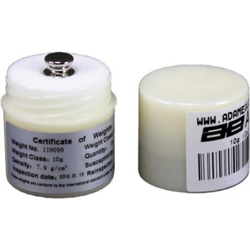 Adam Equipment Co Ltd, 10 g Kontrolní závaží 10 g pro váhy, Třída F1
