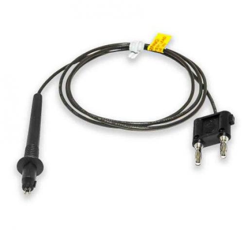 Zkušební sonda, 30 V, Černá S pružinou Mueller Electric 4 mm
