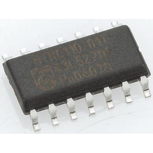 AEC-Q100 STMicroelectronics Komparátor DTL, MOS, CMOS, TTL, ECL 1.3 μs, počet kanálů: 4, SO-8, počet kolíků: 14 kolíkový