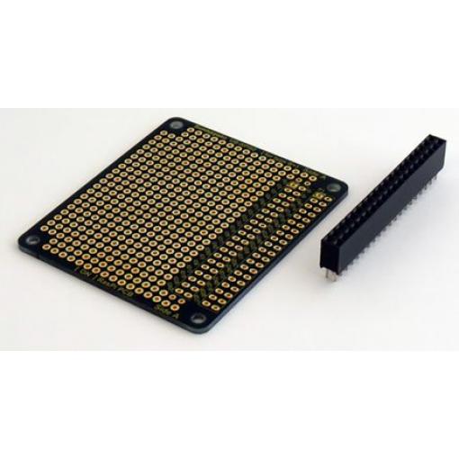 Sunhayato Maticová deska UB-RPI02 2 CEM3 s Tečkovaný vzor 0.9 mm otvory a roztečí 2.54 mm 65 mm 56 mm