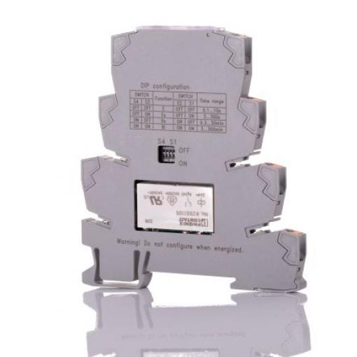 Phoenix Contact Časovací relé, řada: PLC-TR-1T-MUL-300M-PT Lišta DIN SPDT 1kontaktové 19.2 to 30 V dc 19.2 to 30 V dc