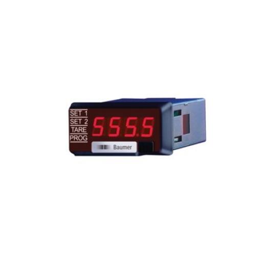 Baumer Digitální panelový multifunkční měřič, řada: TA1220 LED, výška výřezu: 22.2 mm, šířka výřezu: 45 mm pro Napětí,