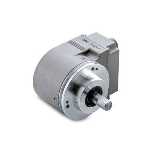 Absolutní kodér, řada: EAL580 Optické 30V 6000 rpm Pevný IP65 Baumer 10 mm