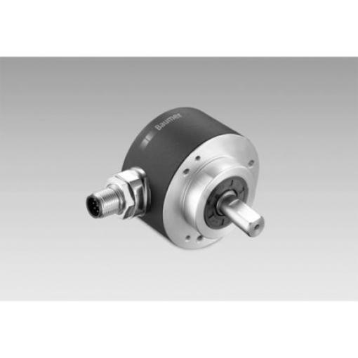 Absolutní kodér, řada: EAM580 Magnetické Dvojčinný 30V dc 6000 rpm Pevný IP67 Baumer 10 mm