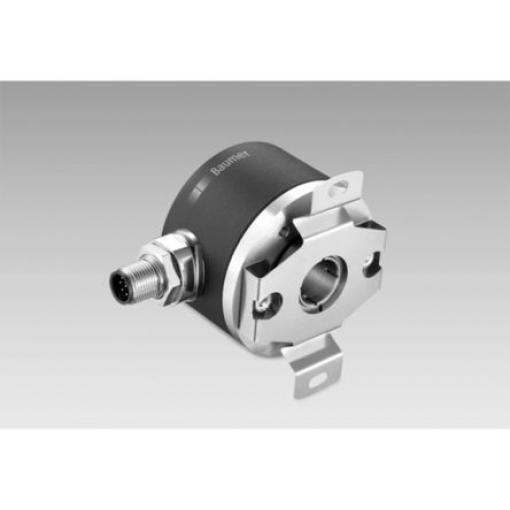 Absolutní kodér, řada: EAM580 Magnetické Dvojčinný 30V dc 6000 rpm Dutý IP67 Baumer 12 mm