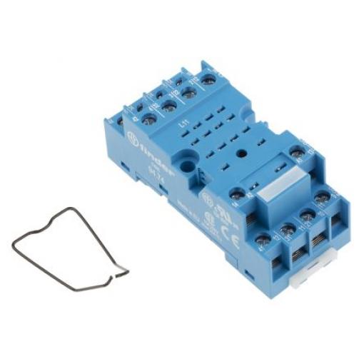 Finder Objímka relé pro Relé řady 55.34 14 250 V ac 94 Lišta DIN