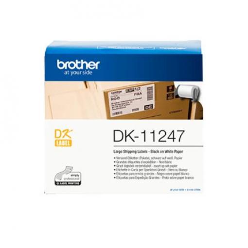 Brother Role do tiskáren štítků Bílá Černá 164.3 mm P-Touch QL 1050 N, QL 1060 N, Řada QL 1100, QL 1100 NWB, QL 1100, QL