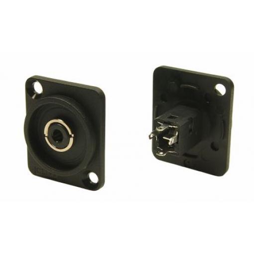 RS PRO Konektor XLR, barva Černá, orientace těla: Svislé Vnitřní, Panel, 250 V