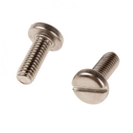 RS PRO Šroub s nízkou půlkulovou hlavou Drážka, Obyčejný, Nerezová ocel hlavice Kónická, velikost závitu: M2 16.0 mm