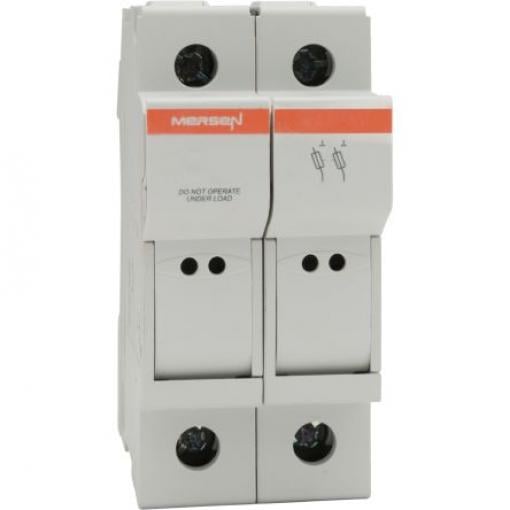 Držák pojistek s montáží na lištu DIN 25 A 400 V ac Mersen 8 x 32 mm 2pólový