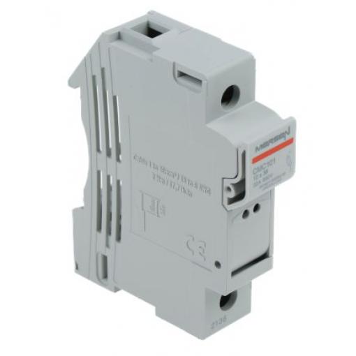 Držák pojistek s montáží na lištu DIN 32 A 690 V ac Mersen 10 x 38 mm 1pólový