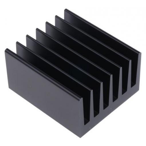 Fischer Elektronik Chladič pro Univerzální Obdélníkový Hliník 40 mm 75 mm 66 mm