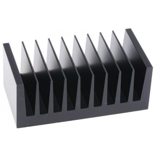 Fischer Elektronik Chladič pro Univerzální Obdélníkový Hliník 1.75°C/W 40 mm 50 mm 100 mm