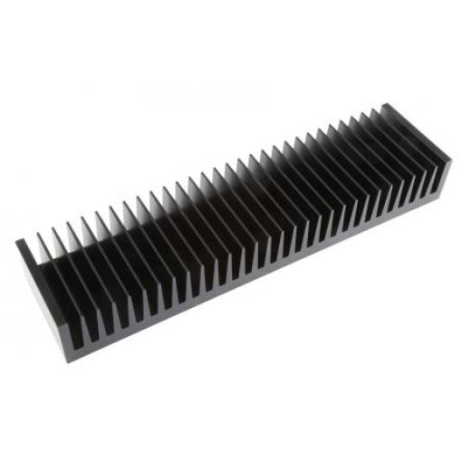 Fischer Elektronik Chladič pro Univerzální Obdélníkový Hliník 40 mm 75 mm 300 mm