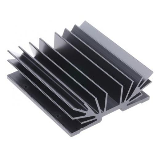 Fischer Elektronik Chladič 2.7°C/W 25 mm 75 mm 70 mm