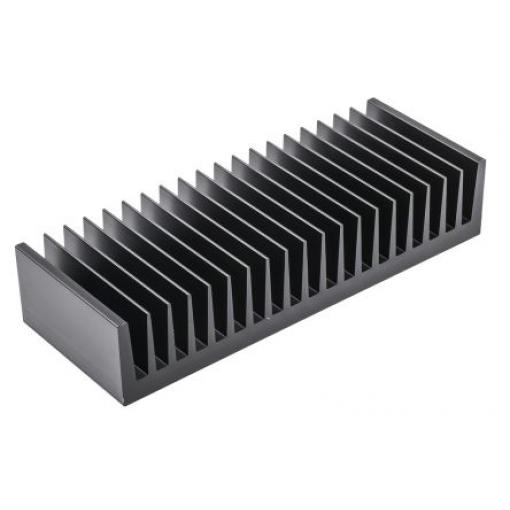 Fischer Elektronik Chladič pro Univerzální Obdélníkový Hliník 40 mm 75 mm 200 mm
