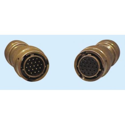 Glenair Kulatý konektor, specifikace Mil, řada: IPT, materiál kontaktu: Slitina mědi, orientace těla: Rovný, Kabel,