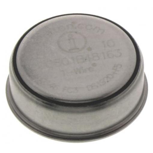 Maxim Integrated Teplota DS1920-F5+ Digitální Povrch ±2°C, 1 vodič, Snímač teploty, počet kolíků: 2 kolíkový, F5
