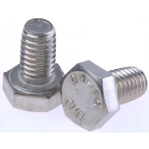 RS PRO Šroub s vnitřním šestihranem, Obyčejný, Nerezová ocel, M6, délka: 10 mm