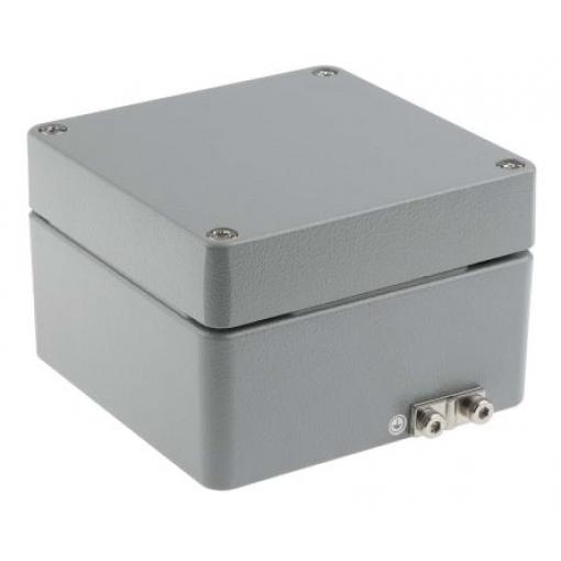 RS PRO Pouzdro, řada: RJ IP66 IK09 Hliník 140 mm 90 mm 140 mm Silikon