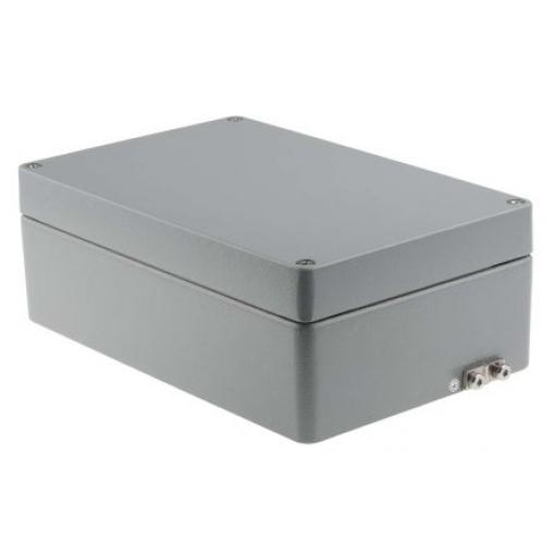 RS PRO Pouzdro, řada: RJ IP66 IK09 Hliník 280 mm 100 mm 180 mm Silikon