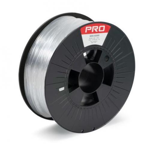 Vlákna pro 3D tiskárny, Průhledné 1.75 mm 1 kg Polyethylentereftalát glykol RS PRO