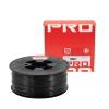 Vlákna pro 3D tiskárny, Průsvitná černá 1.75 mm 1 kg Polyethylentereftalát glykol RS PRO