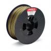 Vlákna pro 3D tiskárny, Zlatá 1.75 mm 1 kg Polymléčná kyselina RS PRO