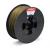 Vlákna pro 3D tiskárny, Zlatá 2.85 mm 1 kg Polymléčná kyselina RS PRO