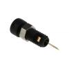 Hirschmann Test & Measurement Zásuvka na banánky, 2 mm, 60V dc, 6A, Černá, Vnitřní Pájecí, materiál kontaktu: Slitina