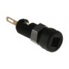 Hirschmann Test & Measurement Zásuvka na banánky, 2 mm, 60V dc, 6A, Černá, Vnitřní Pájecí, materiál kontaktu: Slitina