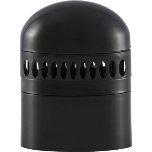 RS PRO Piezoelektrický Alarm Jednotka alarmu 87 dB 240V ac barva pouzdra Černá základna 70 mm AC/DC IP66