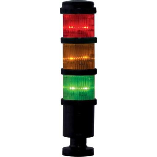 RS PRO Signální věž, řada: MLI007-04 LED barva Červená, Zelená, Žlutá 240V ac Kroužek
