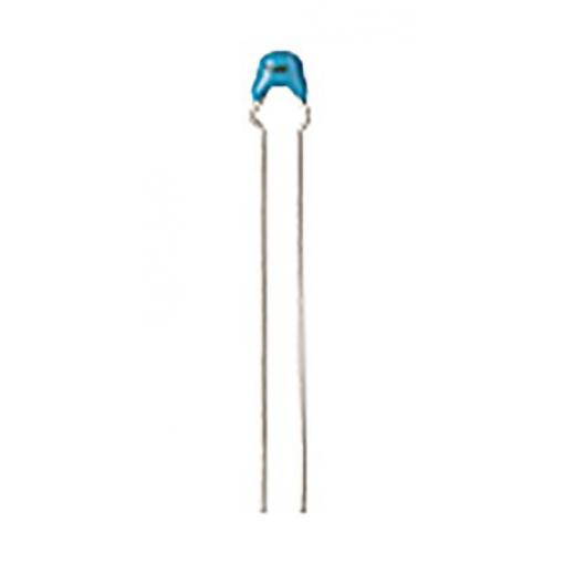 Vícevrstvý keramický kondenzátor, řada: RDE 100 nF ±10 % X7R dielektrický, Průchozí otvor 50 V dc Radiální Murata 2.5 mm