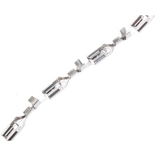 TE Connectivity Zásuvný konektor, řada: Positive Lock .187 Mk II Neizolované, 4.75 x 0.51 mm, Stříbrná Vnitřní, celková