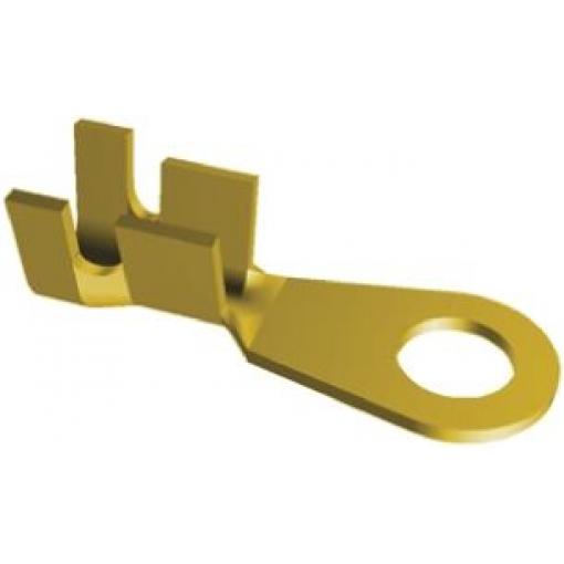 Očková koncovka, řada: 160787, 4.3 mm, Žlutá, 110 °C, min. AWG: 18 AWG, max. AWG: 14 AWG, Neizolované, -40 °C, TE