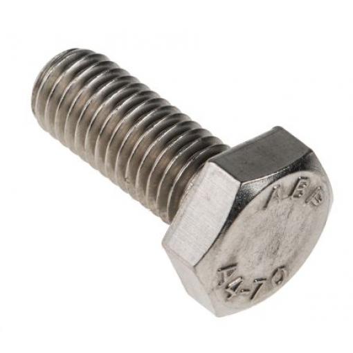 RS PRO Šroub s vnitřním šestihranem, Nerezová ocel, M10, délka: 25 mm