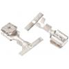 TE Connectivity Zásuvný konektor, řada: FASTON .187 Neizolované, 4.75 x 0.51 mm, Černá Vnitřní, celková délka: 15.62 mm,