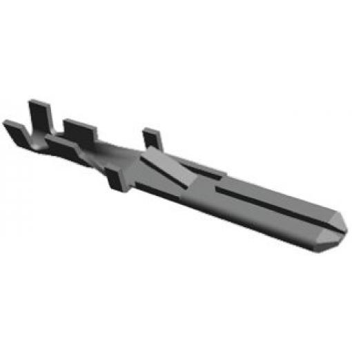 TE Connectivity Zásuvný konektor, řada: FASTIN-FASTON .110 Neizolované, 2.79 x 0.81 mm, Žlutá Vnější, celková délka: