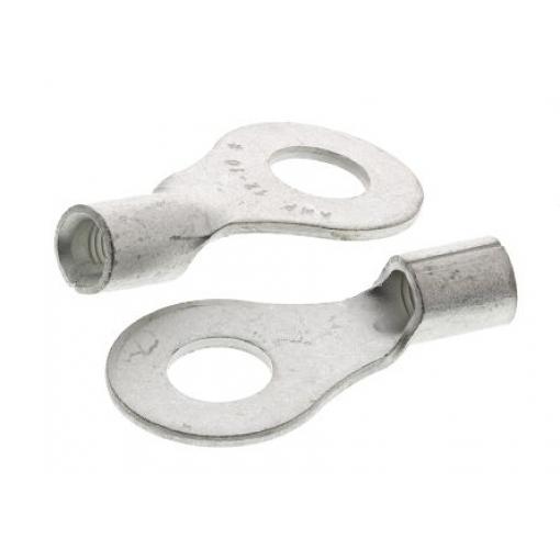 Očková koncovka, řada: Solistrand, pokovení: Cín, M6, 170 °C, min. AWG: 12 AWG, max. AWG: 10 AWG, Neizolované, TE