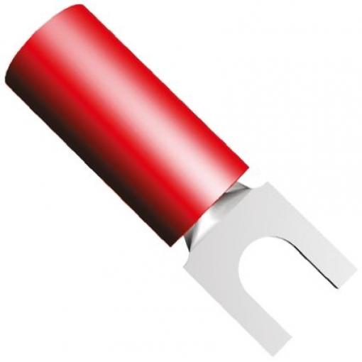 Krimpovací plochý konektor, řada: PIDG, Izolované, M2.5 barva Červená, max. AWG: 16 AWG, min. AWG: 22 AWG, TE