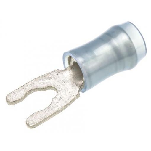 Krimpovací plochý konektor, řada: PIDG, Izolované, M3.5 barva Modrá, max. AWG: 14 AWG, min. AWG: 16 AWG, TE