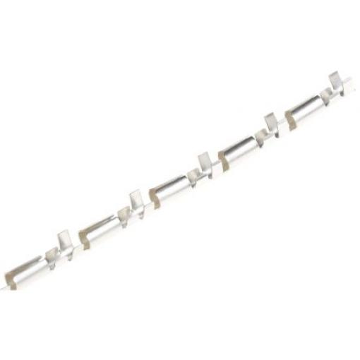 Krimpovací kuličkový konektor, řada: 62734 neizolovaný, Vnější průměr kuličky 4 mm, max. AWG: 14 AWG, min. AWG: 18 AWG