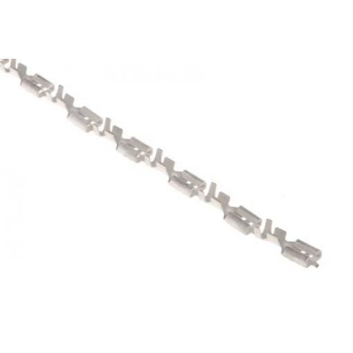Krimpovací zásuvka, řada: FASTIN-FASTON .250, Samice, pokovení: Cín, max. AWG: 13AWG, min. AWG: 17AWG, 1mm² - 2.5mm²,